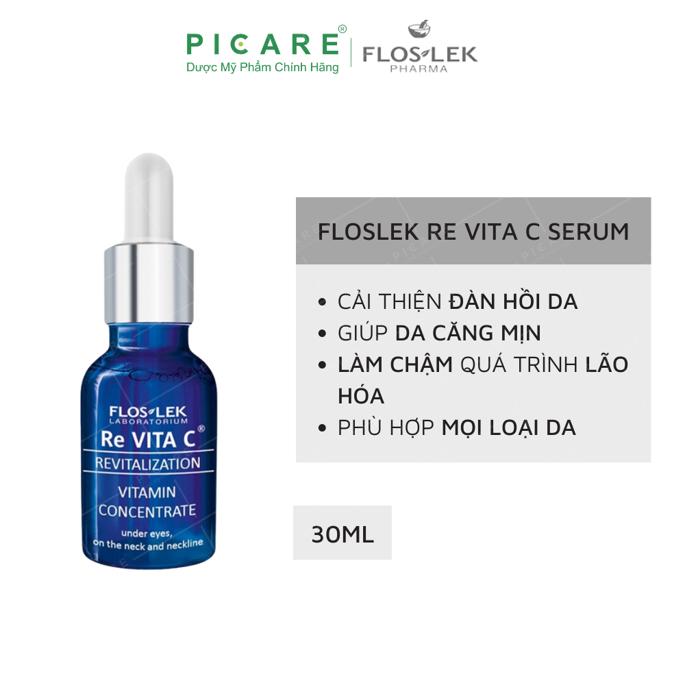 Serum Cấp Ẩm Và Làm Sáng Floslek Re VITA C 30ml