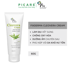 Kem Dưỡng Ẩm Làm Mềm Da Fixderma Cleovera Cream 60g