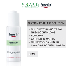 Tinh Chất Thu Nhỏ Lỗ Chân Lông Eucerin Poreless Solution Pore Minimizer Serum 30ml – 66882