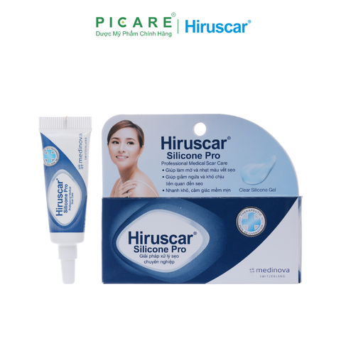 Gel Mờ Sẹo Hiruscar Silicone Pro 4g