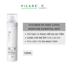 Xịt phục hồi cấp ẩm và dưỡng chất mang lại làn da ẩm mượt Easydew RX Post Laser Moisture Essential Mist 120ml