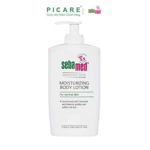 Sữa Dưỡng Thể Cấp Ẩm Toàn Thân Cho Da Nhạy Cảm Sebamed pH5.5 Moisturizing Body Lotion 200ml