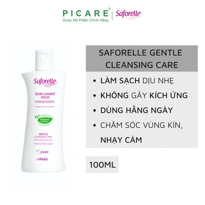 Dung Dịch Vệ Sinh Saforelle 100ml