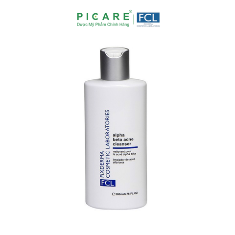 Sữa Rửa Mặt Ngừa Mụn FCL Alpha-Beta ACNE Cleanser 200ml