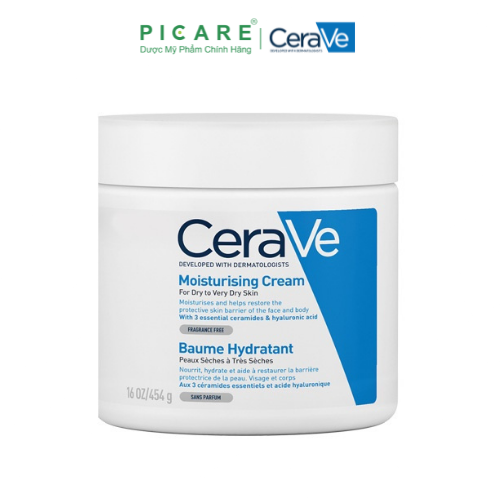 Kem Dưỡng Ẩm Toàn Thân Cho Da Khô CeraVe Moisturising Cream 454G