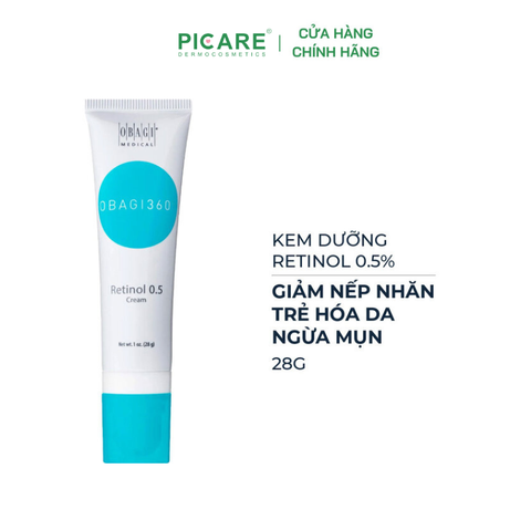 Kem Dưỡng Chống Lão Hóa, Tái Tạo Da Và Ngừa Mụn Obagi Retinol 0.5% 28g