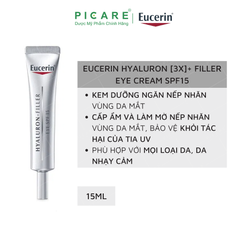 Kem Ngăn Ngừa Lão Hóa Cho Vùng Mắt Eucerin Hyaluron Filler eye 15ml – 63536