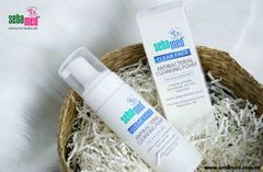 Sữa Rửa Mặt Tạo Bọt Giảm Khuẩn, Giảm Mụn Sebamed Clear Face Antibacterial Cleansing Foam 50ml