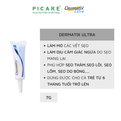 Dermatix Kem Hỗ Trợ Trị Sẹo Ultra 7g