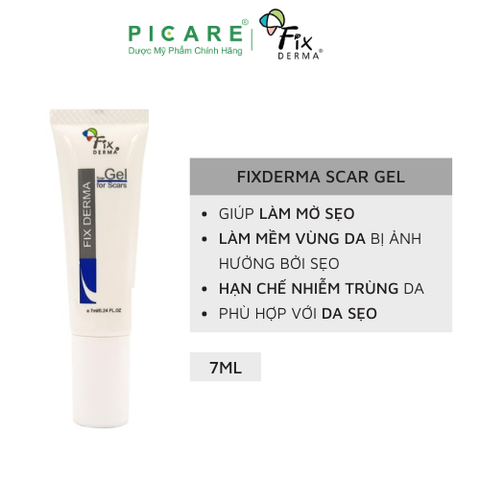 Gel Làm Mờ Sẹo Fixderma Scar Gel 7ml