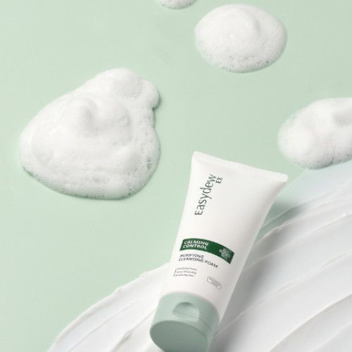 Sữa Rửa Mặt Phục Hồi Cho Da Dầu Mụn Easydew Ex Claming Control Purifying Cleansing Foam 150ml