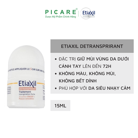 Etiaxil Lăn khử mùi dành cho da siêu nhạy cảm Détranspirant aisselles CONFORT+ [màu Nâu]