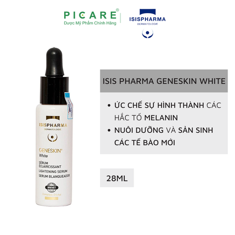 Serum Dưỡng Trắng Da Isis Pharma Geneskin White 28ml