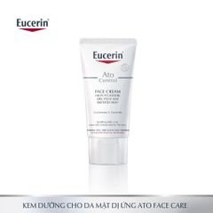 Kem Dưỡng Giảm Ngứa, Đỏ Cho Da Mặt Eucerin Ato Control Face Cream 50ml – 63614