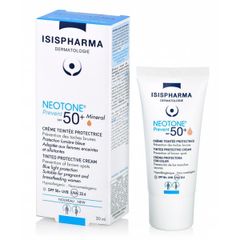 Kem Che khuyết Điểm, Kết Hợp Chống Nắng ( Màu Da ) Isis Pharma Neotone Prevent SPF50 30ml