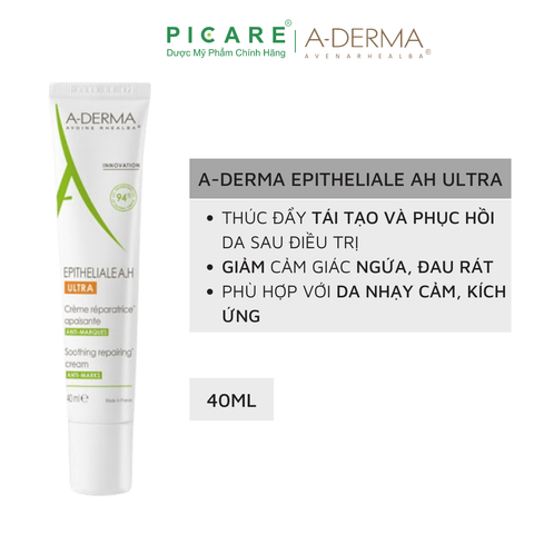 Kem Phục Hồi, Dưỡng Ẩm Và Bảo Vệ Da A-Derma  Epitheliale A.H Duo Ultra Repairing