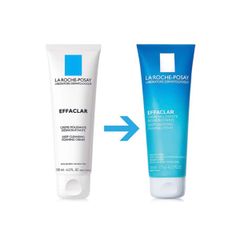 Sữa Rửa Mặt Tạo Bọt Làm Sạch Sâu Cho Da Dầu Mụn La Roche-Posay Effaclar Deep Cleansing Foaming Cream 125ml