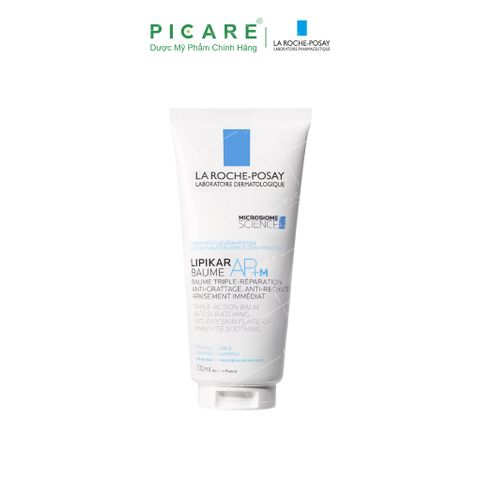 Kem Dưỡng Làm Dịu Dành Cho Da Khô, Bị Ngứa Mẩn Đỏ La Roche-Posay  Lipikar Baume AP+ M 200ml