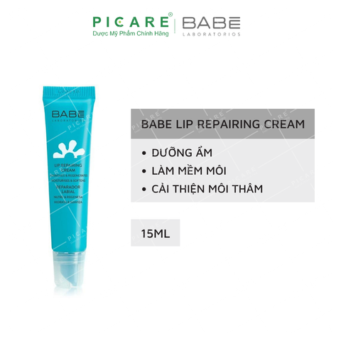 Son dưỡng BABÉ Lip Repairing Cream 15ml