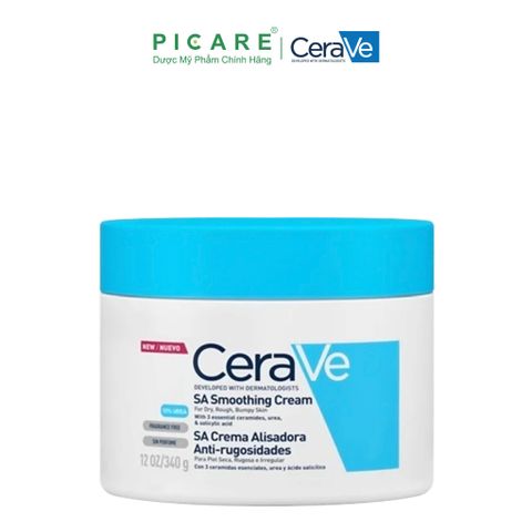 Kem Dưỡng Ẩm Toàn Thân Dành Cho Da Nhạy Cảm CeraVe SA Soothing Cream 340G