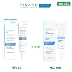 Kem Dưỡng Giảm Mụn, Mờ Vết Thâm Ducray Keracnyl PP+ Anti-Blemish Soothing Cream 30ml