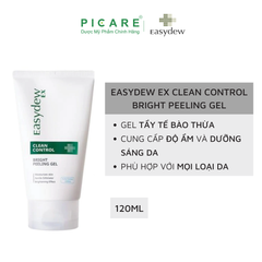 Gel Tẩy Tế Bào Chết Dành Cho Mọi Loại Da Easydew EX Clean Control Bright Peeling Gel 120ML