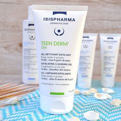 Gel Rửa Mặt Giảm Nhờn, Mụn Isis Pharma Teen Derm Gel 150ml