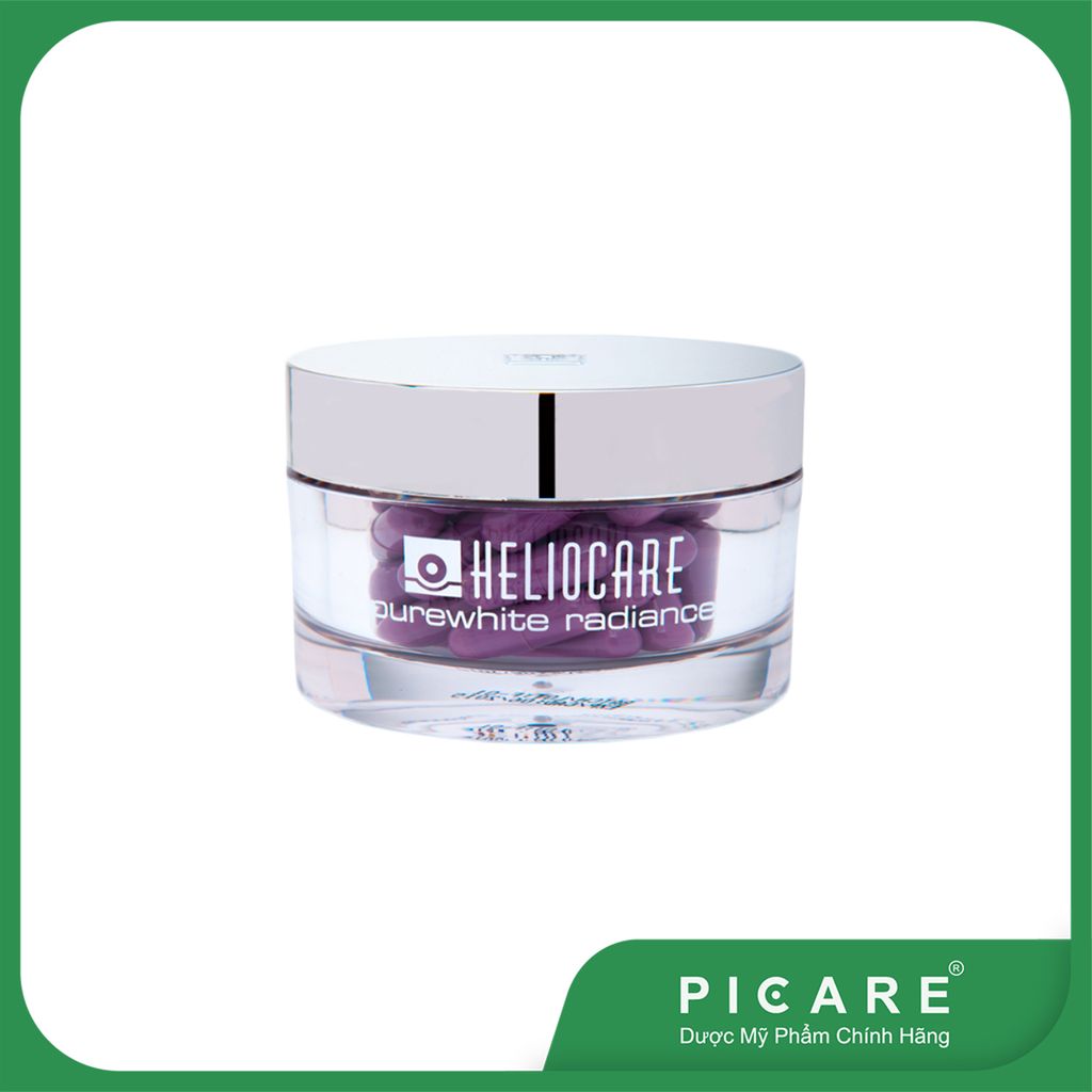 Viên Uống Trắng Da Heliocare Purewhite Radiance Hộp 60 Viên Nang