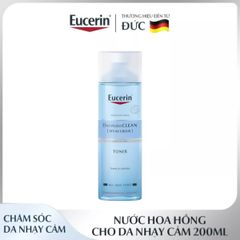 Nước Hoa Hồng Cho Da Nhạy Cảm Eucerin DermatoCLEAN Hyaluron Toner 200ml - 63995