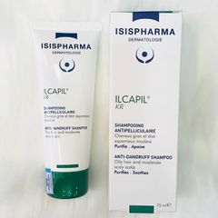 Dầu Gội Giảm Gàu, Giảm Rụng Tóc Và Dưỡng Tóc Isis Pharma ILCAPIL KR 75ml