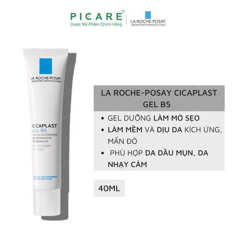 Gel Phục Hồi , Tái Tạo Da Và Làm Mờ Sẹo La Roche-Posay Cicaplast Gel B5 40ml