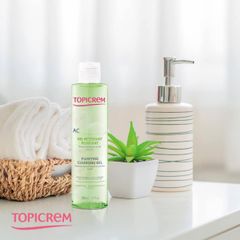 Gel Rửa Mặt Dành Cho Da Dầu Và Da Hỗn Hợp Topicrem AC Purifying Cleansing Gel 200ml