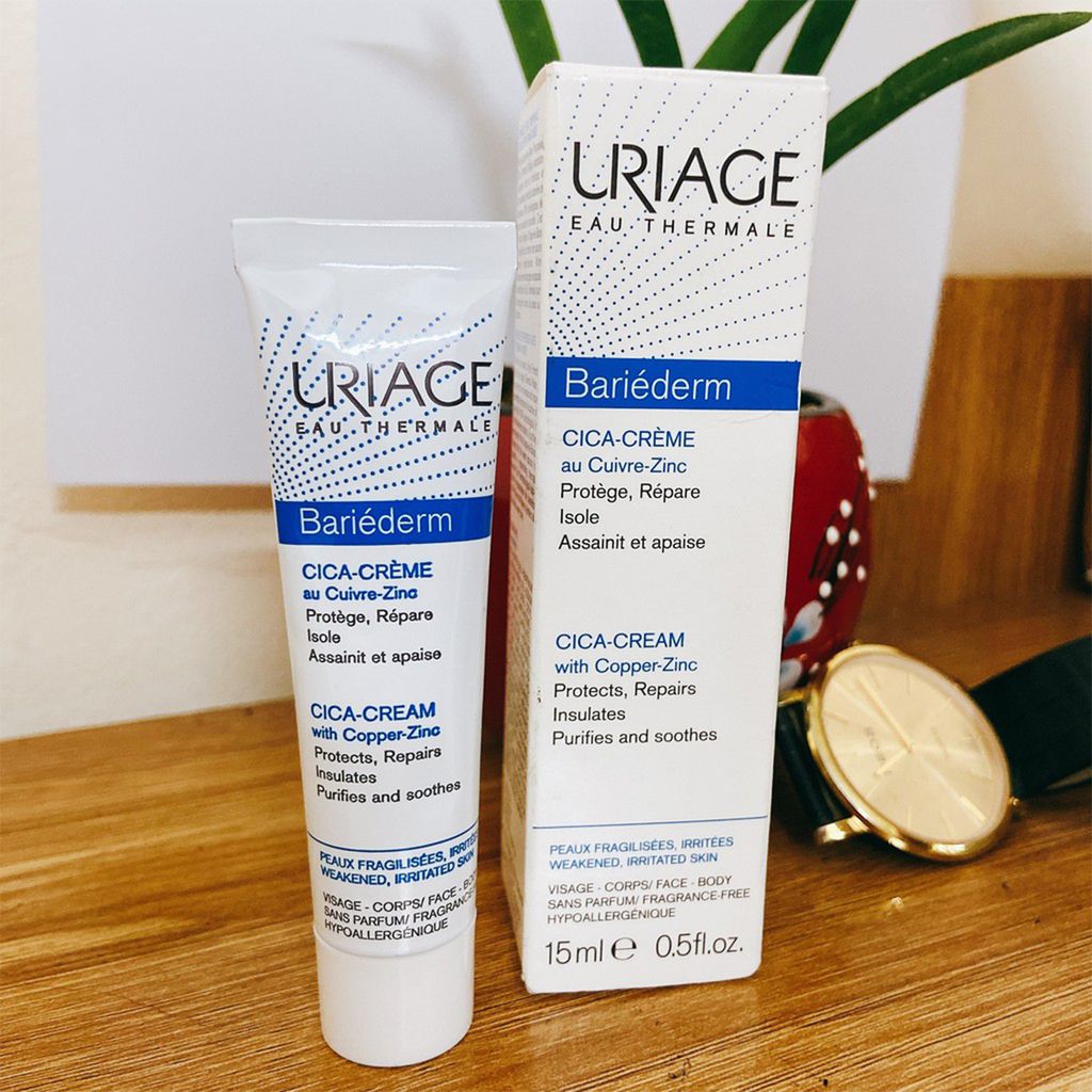 Kem Dưỡng Cho Da Kích Ứng Uriage Bariederm Cica Creme 15ml