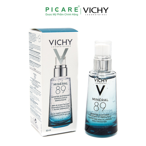 Tinh Chất Khoáng Cô Đặc Phục Hồi Chuyên Sâu Vichy Mineral 89 Skin Fortifying Daily Booster 50ml