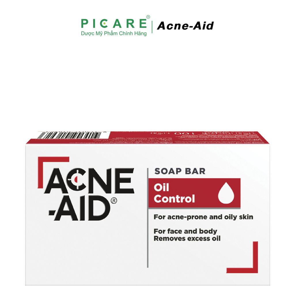 Xà Phòng Giảm Mụn Trứng Cá Acne-Aid Soap Bar 100g