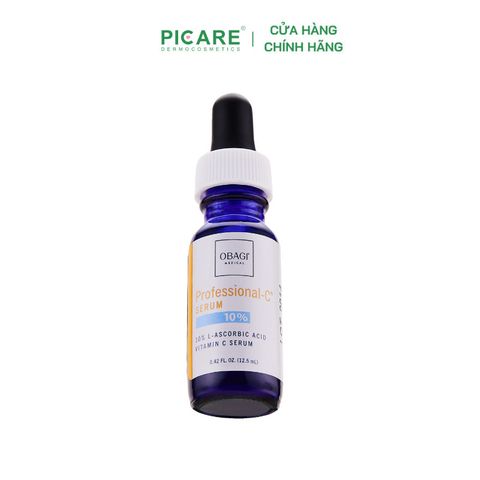 Serum Vitamin C 10% Dưỡng Sáng Da & Chống Oxy Hóa Obagi Professional-C 12.5ml