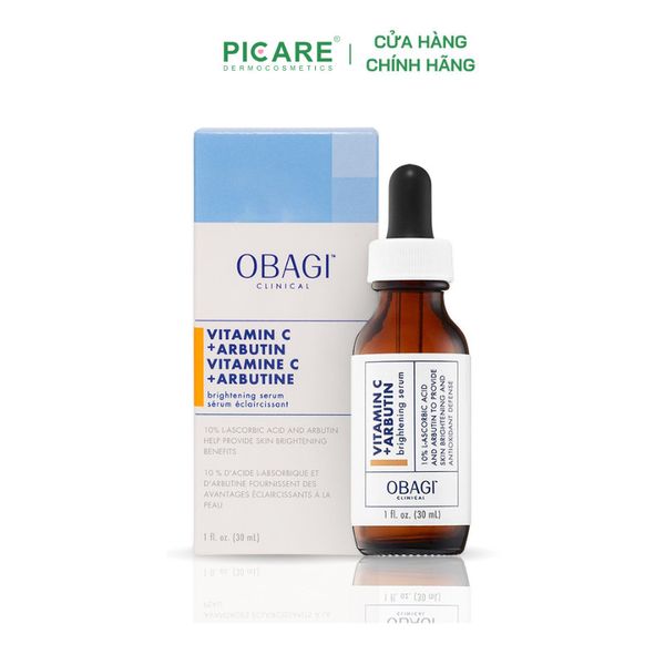 Tinh Chất Dưỡng Trắng Da Obagi Clinical Vitamin C+ Arbutin Brightening 30ml