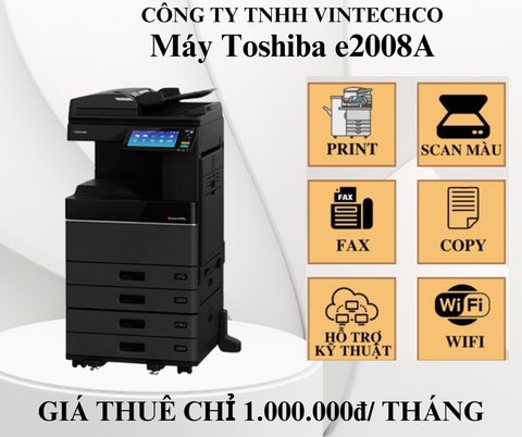 CHO THUÊ MÁY PHOTOCOPY TOSHIBA E2008A