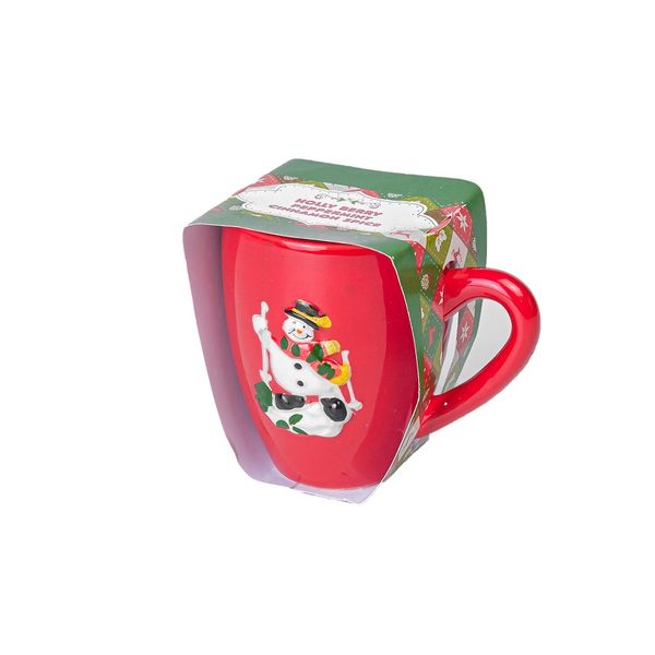 Cốc nến thơm ông già Noel MIC5081 (7.5 x 9 cm)