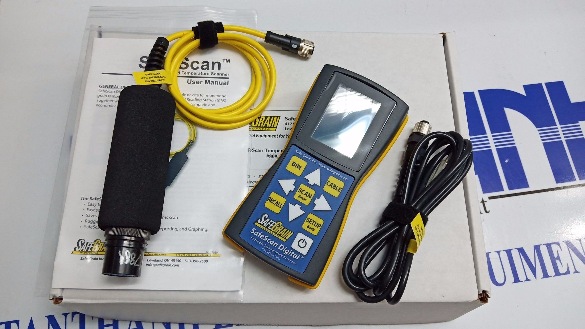Máy đo nhiệt độ SAFESCAN SSD-12TC