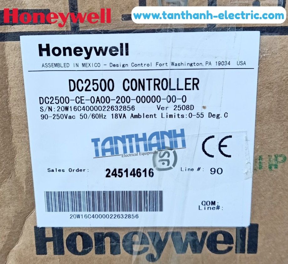 Honeywell DC2500-CE-0A00-200-00000-00-0
