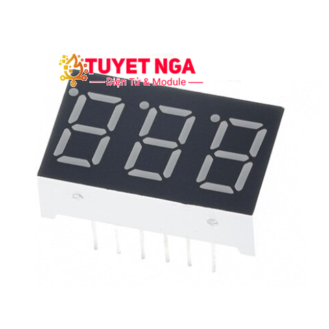 Led 7 Đoạn 0.36inch 3 Số Anode Chung