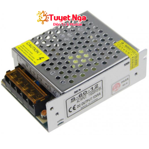 Nguồn Tổ Ong 12V 5A (thường)