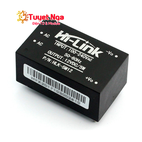 HLK-5M12 Nguồn AC-DC Hi-Link 12V 5W