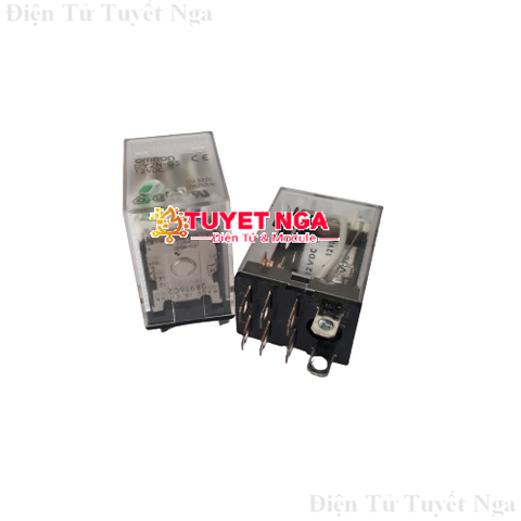 LY2N-GS DC12V Relay Trung Gian Omron 12V 10A 8 Chân