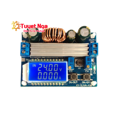 Mạch Tăng Giảm Áp Buck Boost 35W Hiển Thị LCD