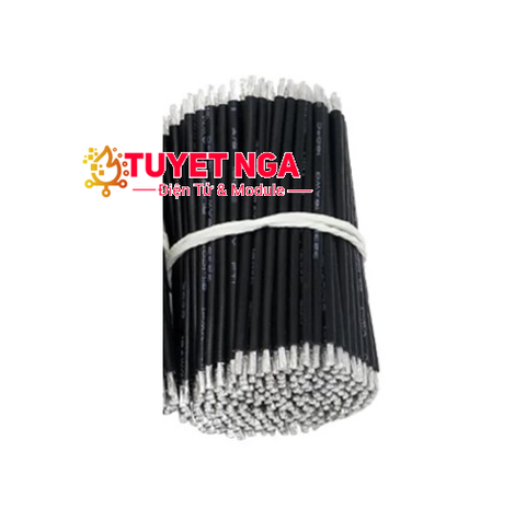 Dây ESC 20AWG 200mm (nhúng thiếc 2 đầu) Đen