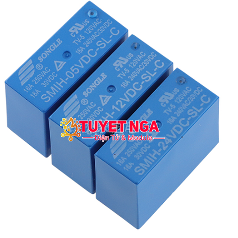 SMIH-12VDC-SL-C Relay 12V 16A 8 Chân