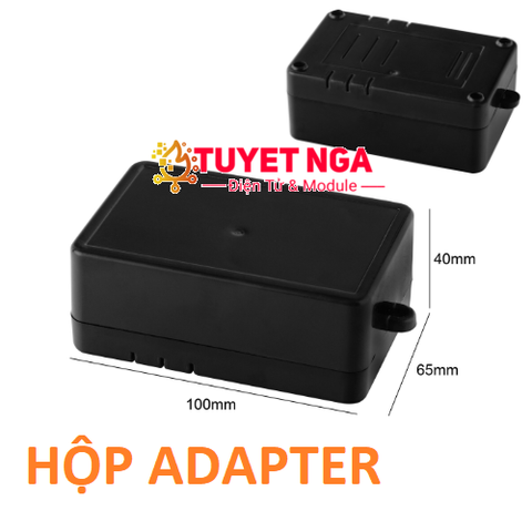 Hộp Nguồn Adapter 100x65x40mm