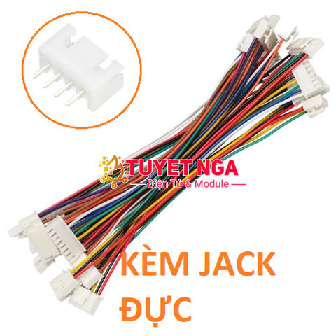 Dây Bus Màu 8 Pin 24AWG 2.54mm Dài 40cm